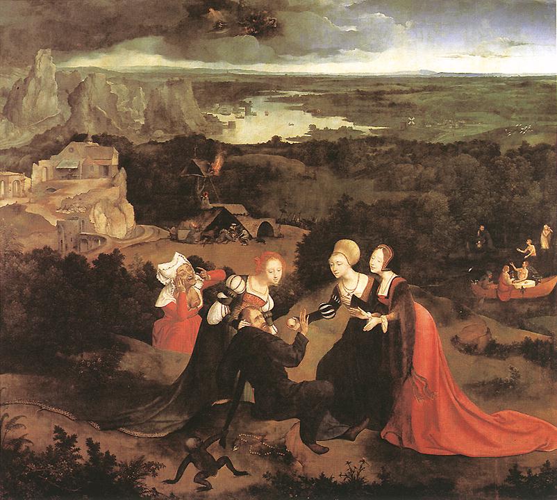 Temptation of St Anthony ag